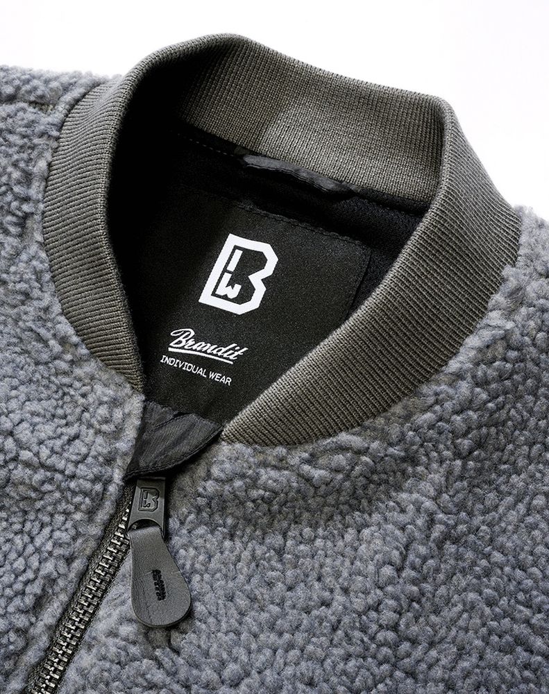 BranditFleecejackeMA1SherpaJacket3192Anthracite-S