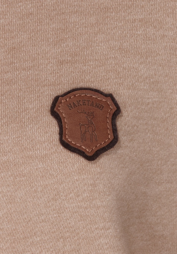 NaketanoDamenPulloverKrokettenhorst1801-0102MoccaMelange-XS