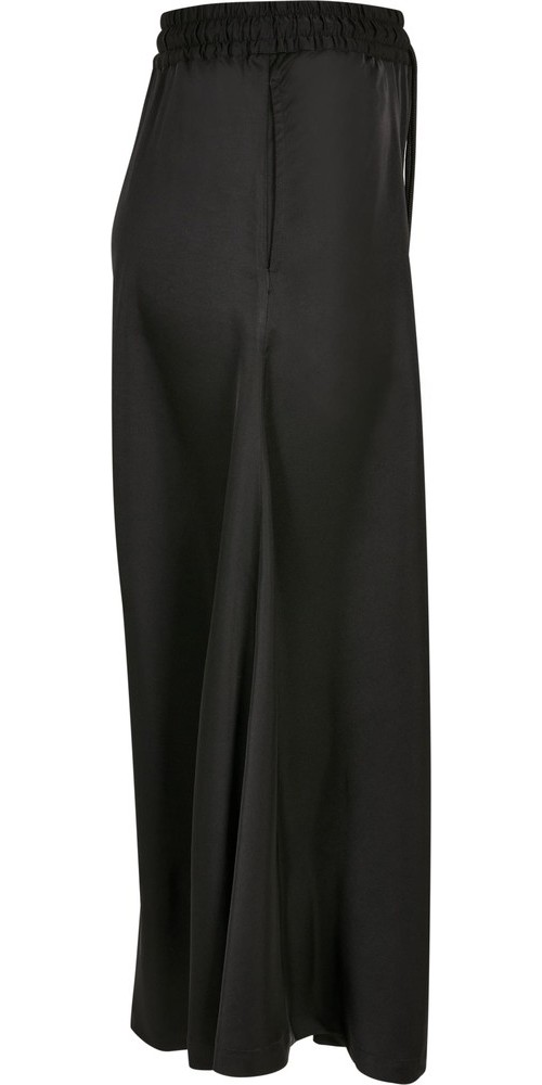 UrbanClassicsDamenLadiesSatinMidiSkirtBlack