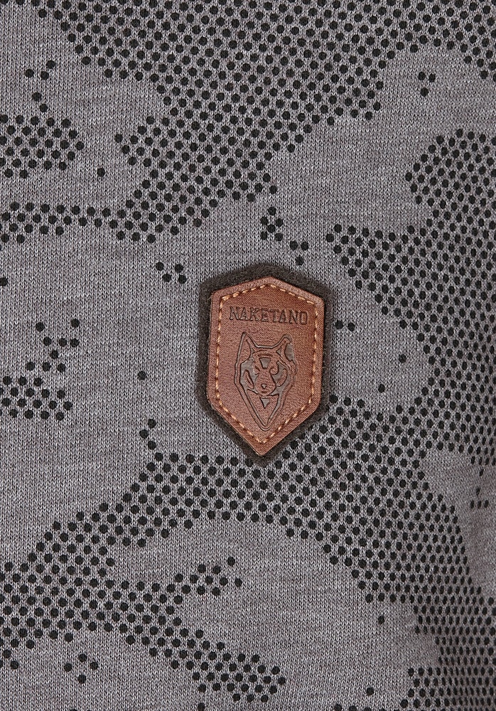 NaketanoPulloverRainerius2300-0207DarkGreyMelangeCamouflage-S