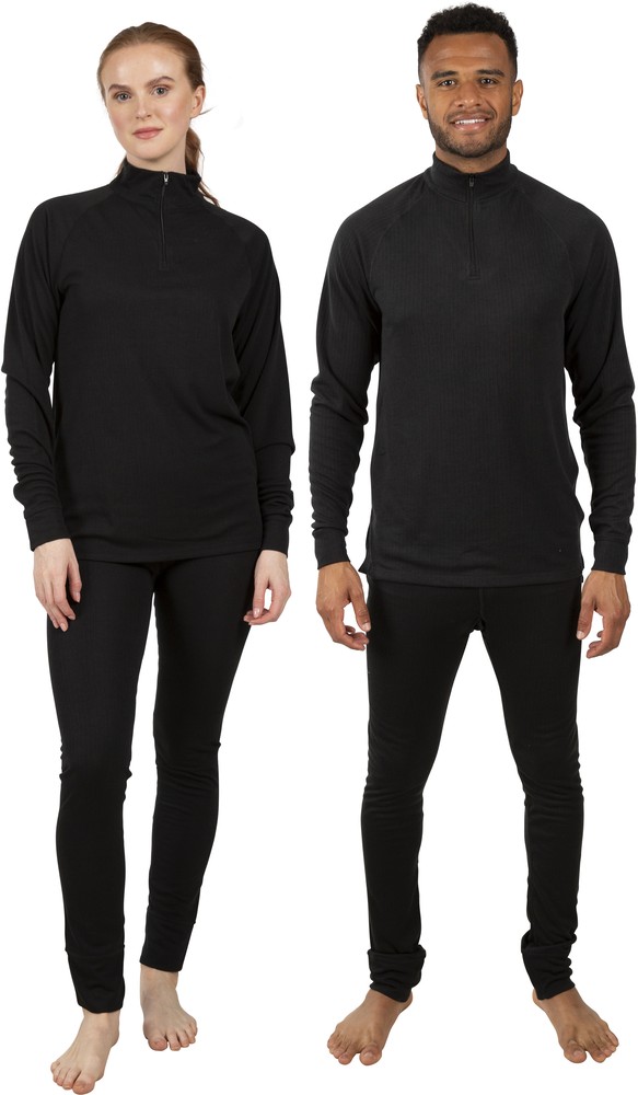 TrespassFunktionsunterwscheUnite360-AdultsBaseLayerSetBlackX