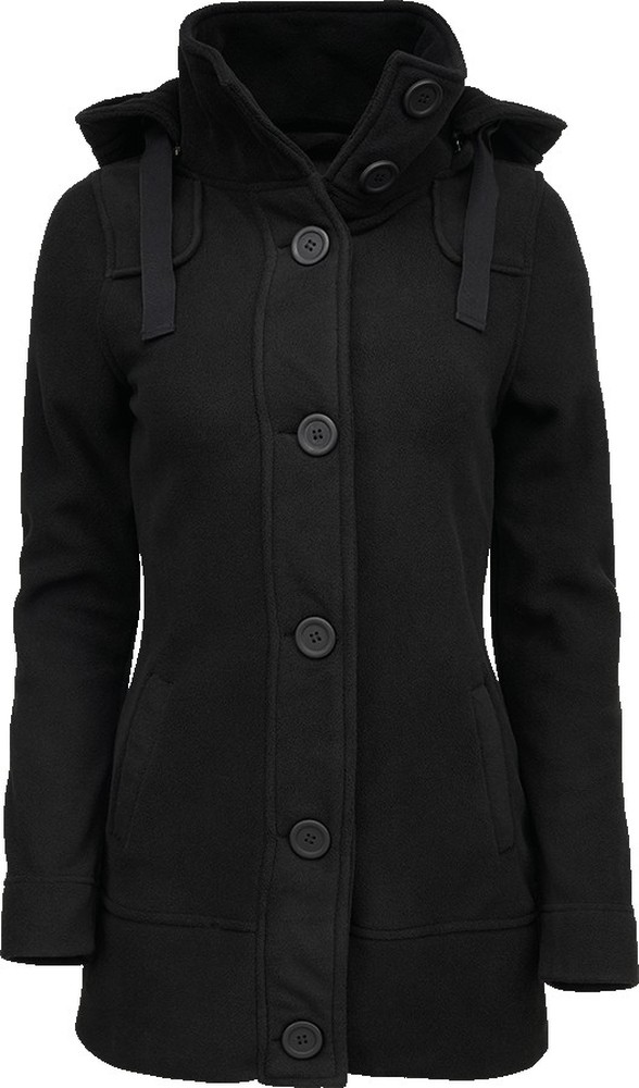 BranditDamenJackeWomenSquareFleeceJacketBlack