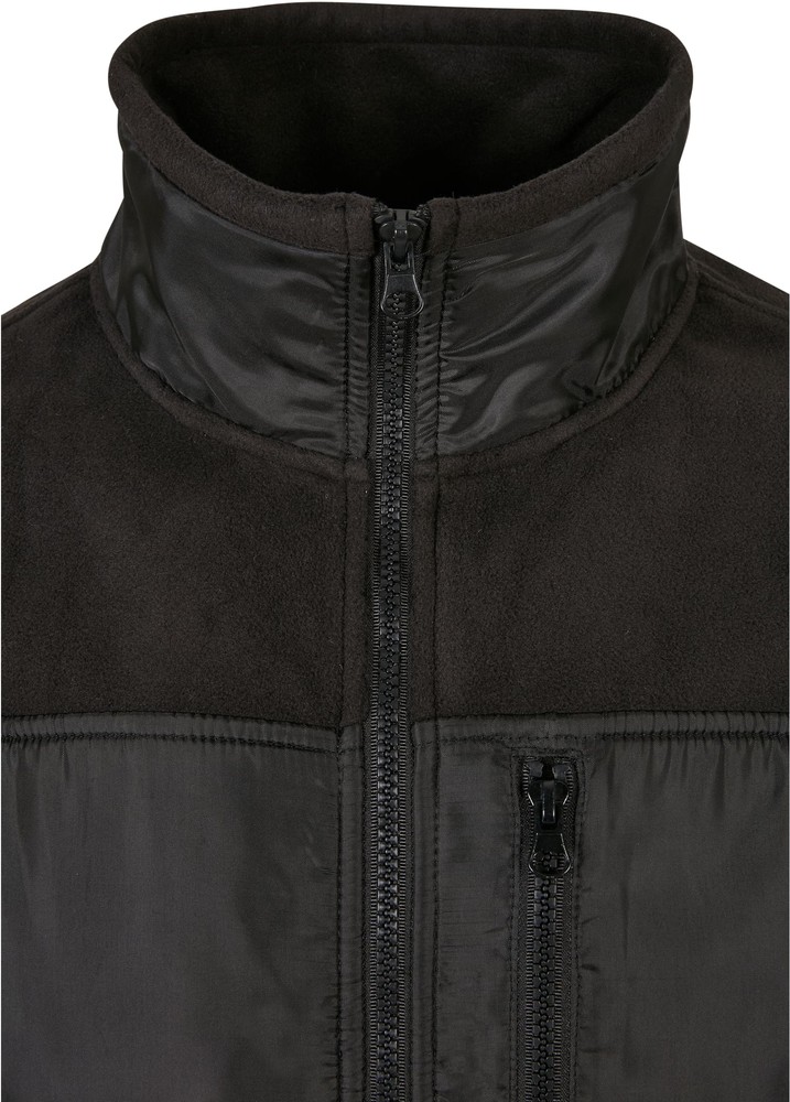 UrbanClassicsJackePatchedMicroFleeceJacketBlack