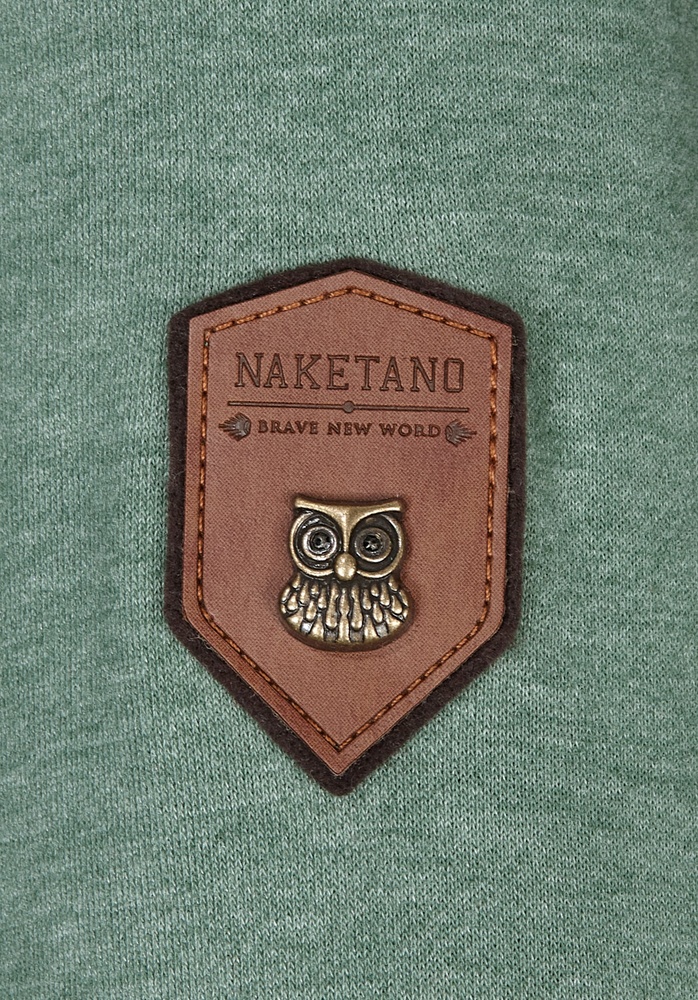 NaketanoDamenHoodieAllroundtalent2401-0001PineGreenMelange-XS