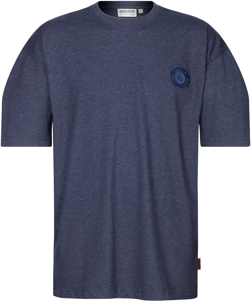 NaketanoT-ShirtBigAdonis2300-0014IndigoBlueMelange-S