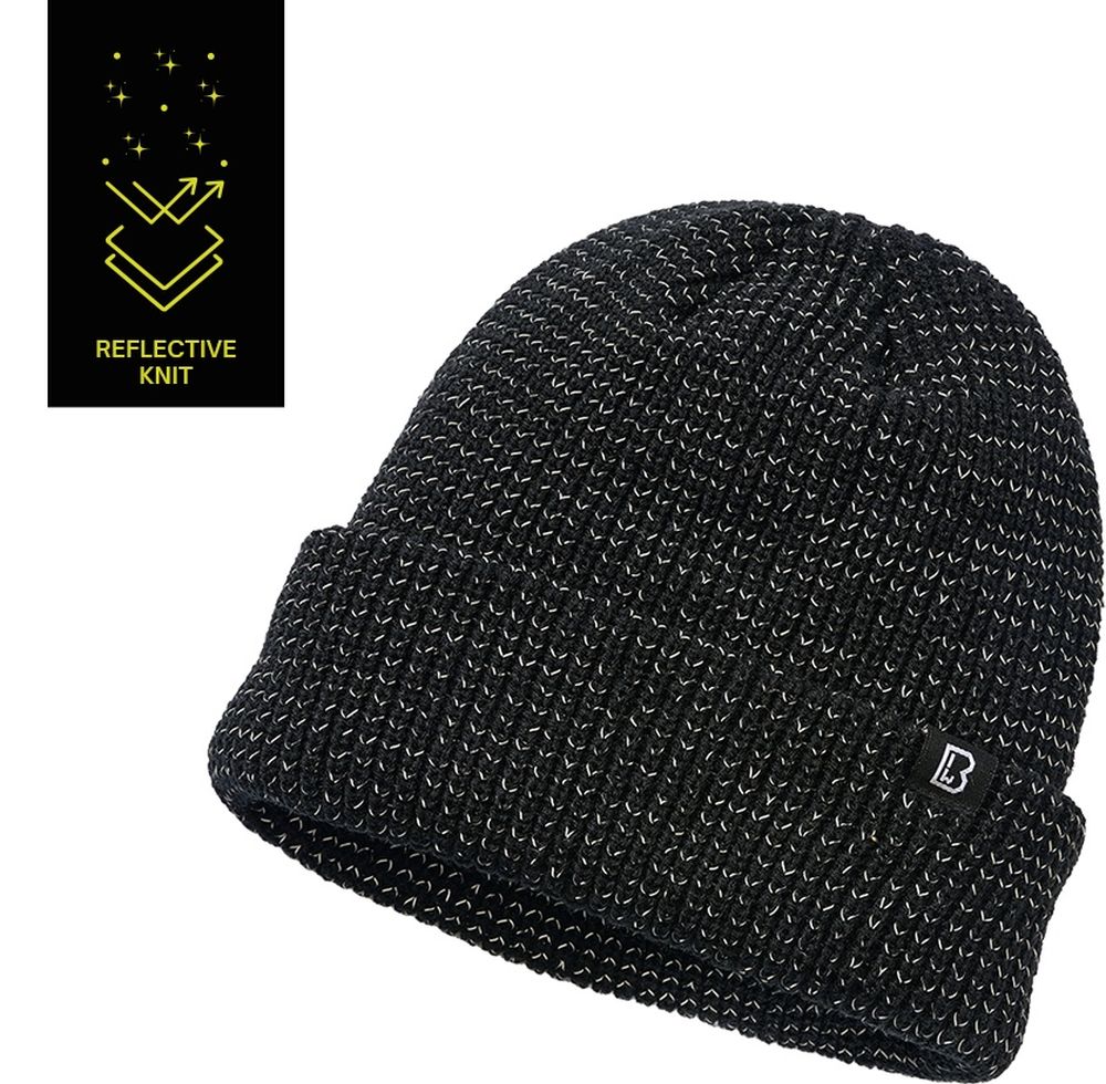 BranditReflectionBeanie7028Black