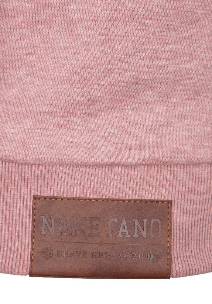 NaketanoDamenHoodieDarth1801-0203SchmutzmuschiPinkMelange-XS