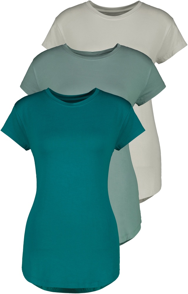 AlifeKickinDamenT-ShirtAriAKTriplepack51086-9999AlpineFrost-L