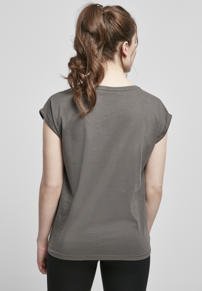 UrbanClassicsDamenT-ShirtLadiesExtendedShoulderTeeDarkshadow-3XL