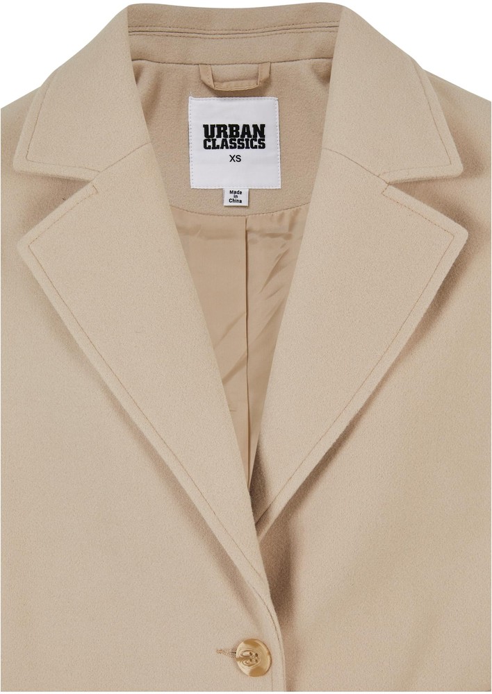 UrbanClassicsDamenMantelLadiesOversizedLongCoatWetsand-3XL