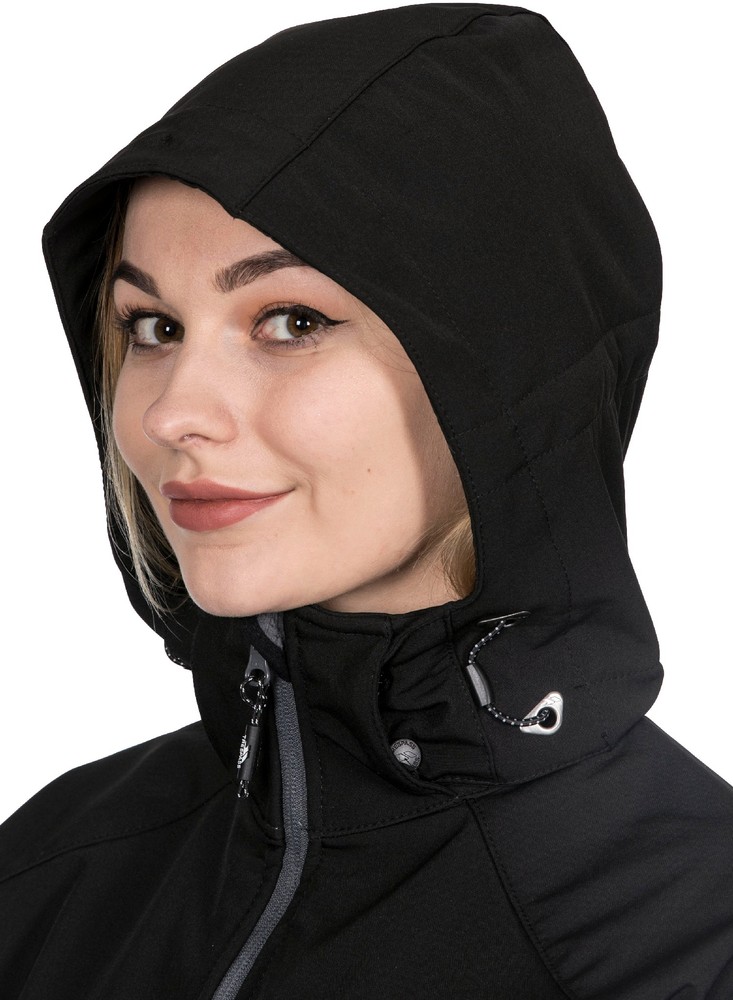 TrespassDamenJackeBelaIi-FemaleSoftshellJacketTp75Black-L