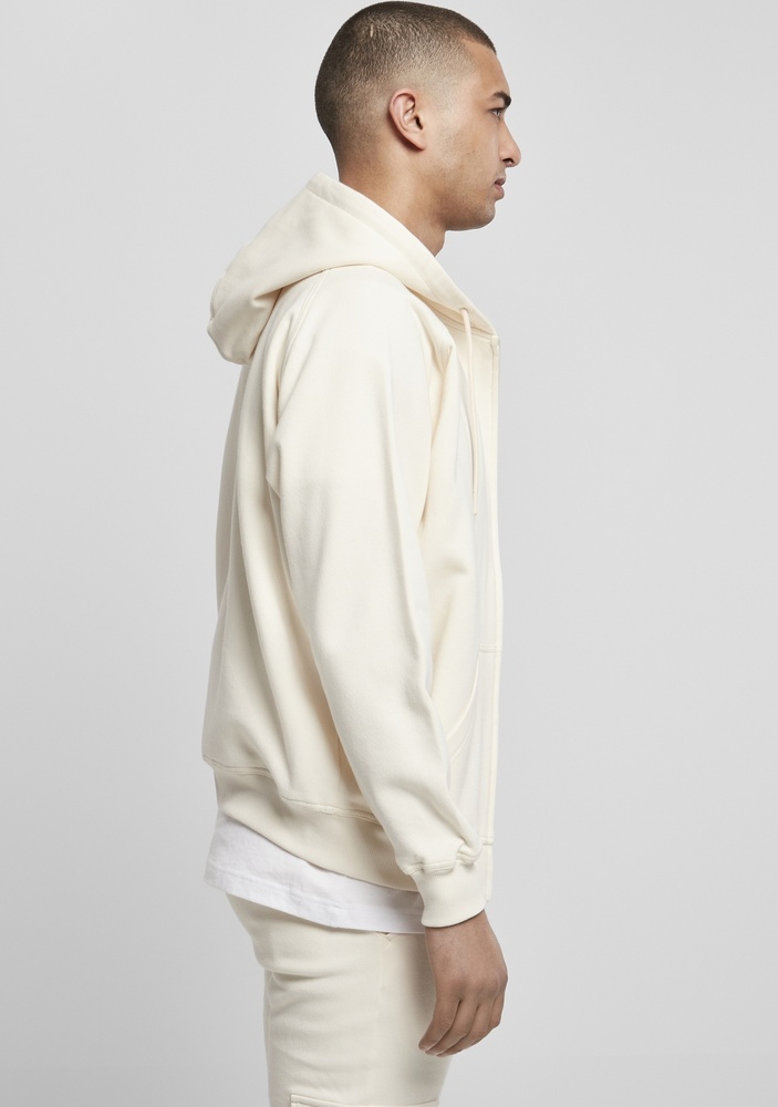 UrbanClassicsHoodieZipHoodyWhitesand-3XL
