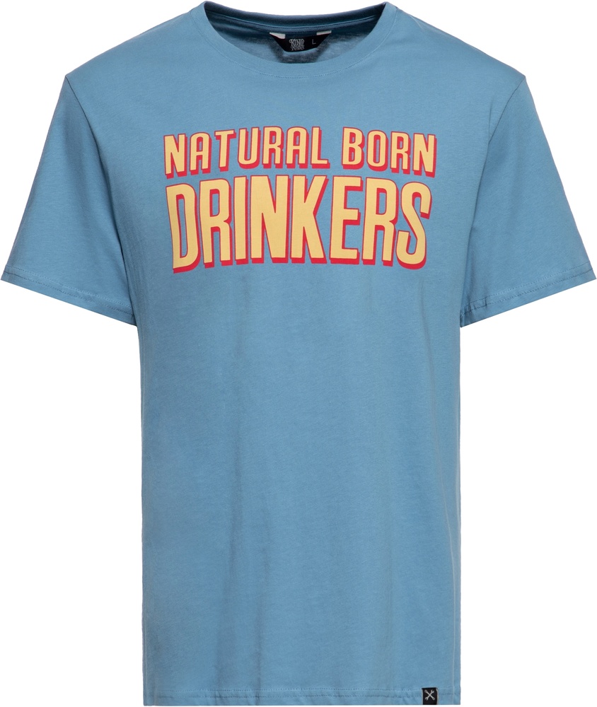 KingKerosinT-ShirtContrastSeamDrinkersKKU41059