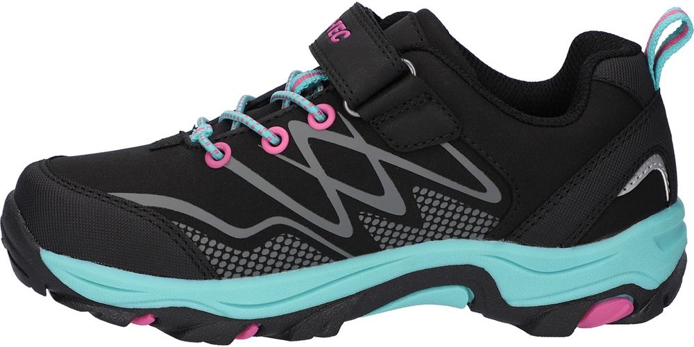 Hi-TecKinderSneakerBlackoutLowJrgO006893BlackFuchsiaTurquoise-28