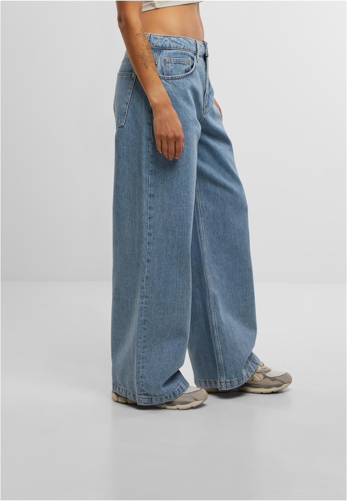 DEFDamenTripBaggysDFLJS191LightBlue-L