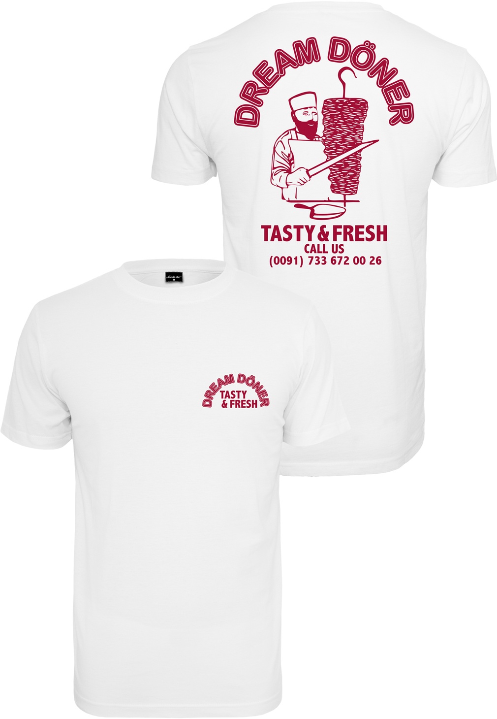 MisterTeeT-ShirtDreamKebabTeeWhite-3XL