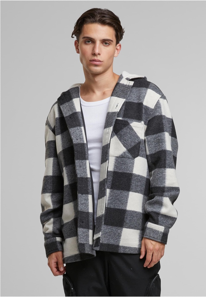 UrbanClassicsJackeBigCheckJacketWithHoodTB7047