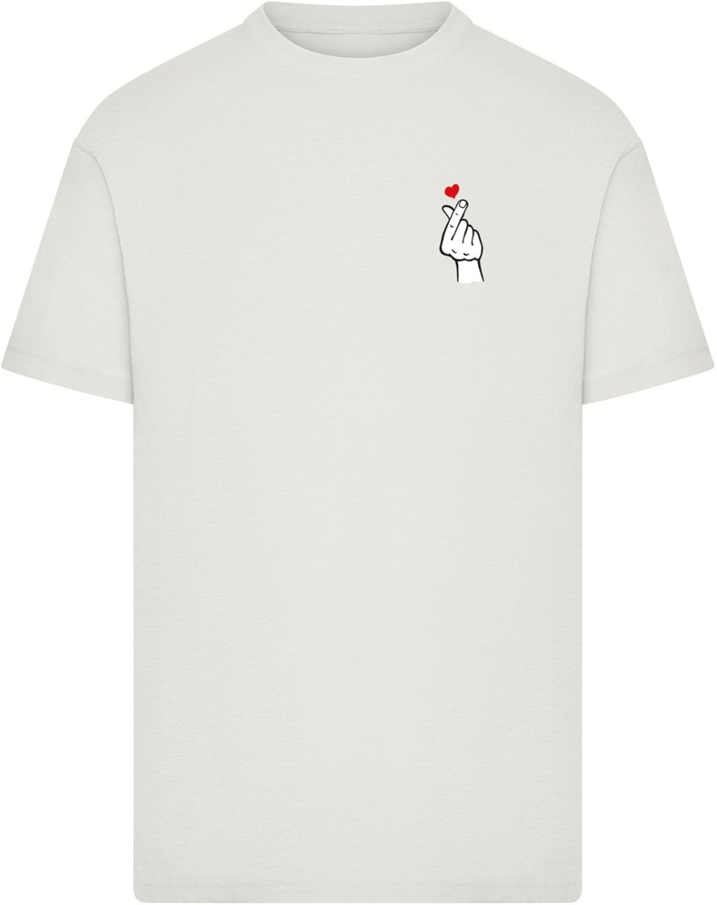 MisterTeeT-ShirtLoveSign20MT2826Lightasphalt-3XL