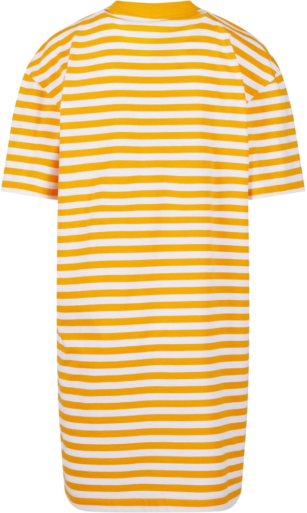 UrbanClassicsDamenLadiesOversizedStripedTeeDressTB6828WhiteMagicmango-3XL