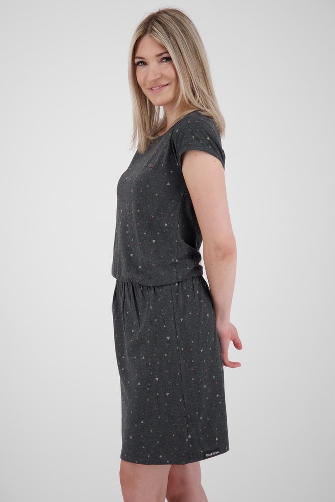 AlifeKickinDamenSommerkleidShannaAKBShirtDressMoonlessMelange-S