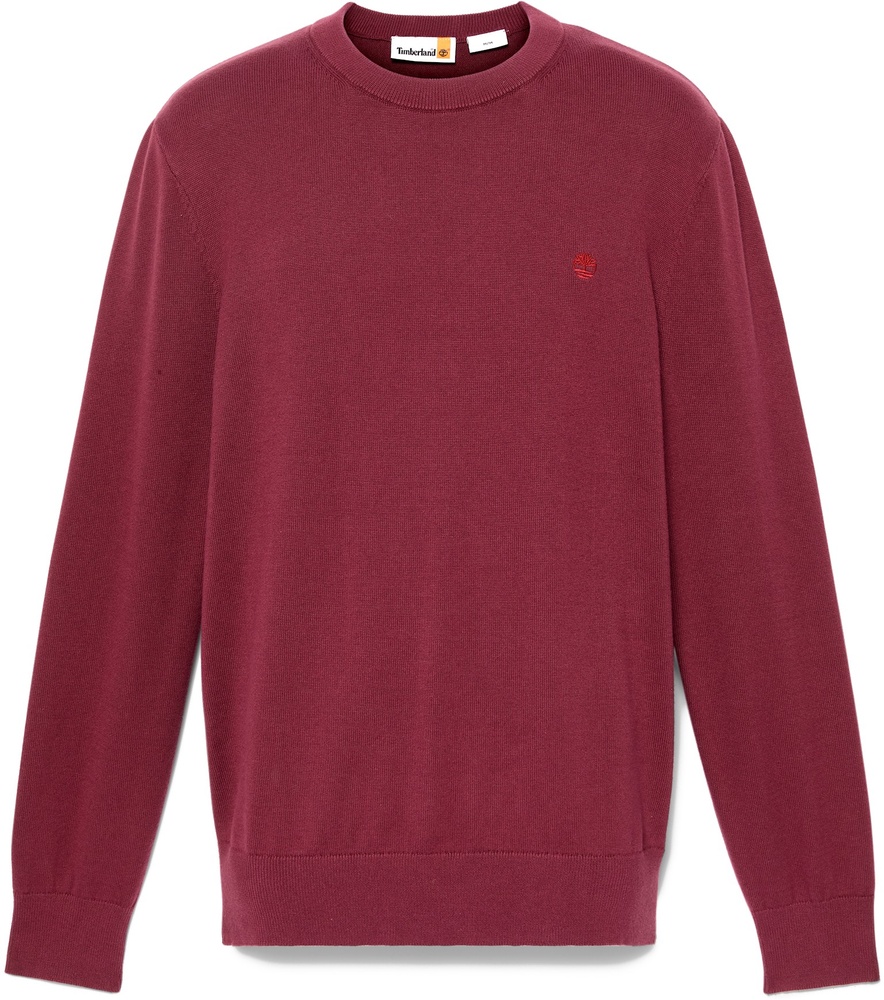 TimberlandPulloverSweatshirtJohnsRiverCottonCrewNeckSweaterTB0A2BSCBurgundy-XXL