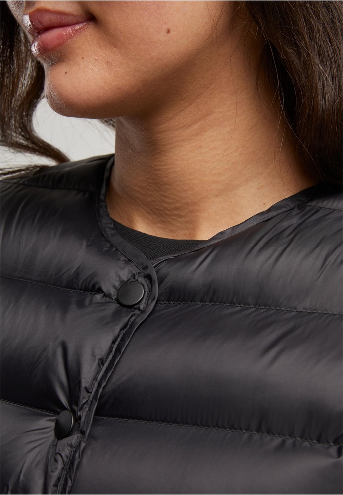 UrbanClassicsDamenVestLadiesButtonPufferTB7957