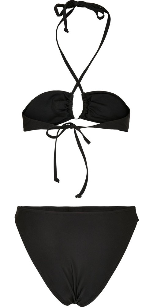 UrbanClassicsDamenLadiesRecycledHotVBikiniBlack