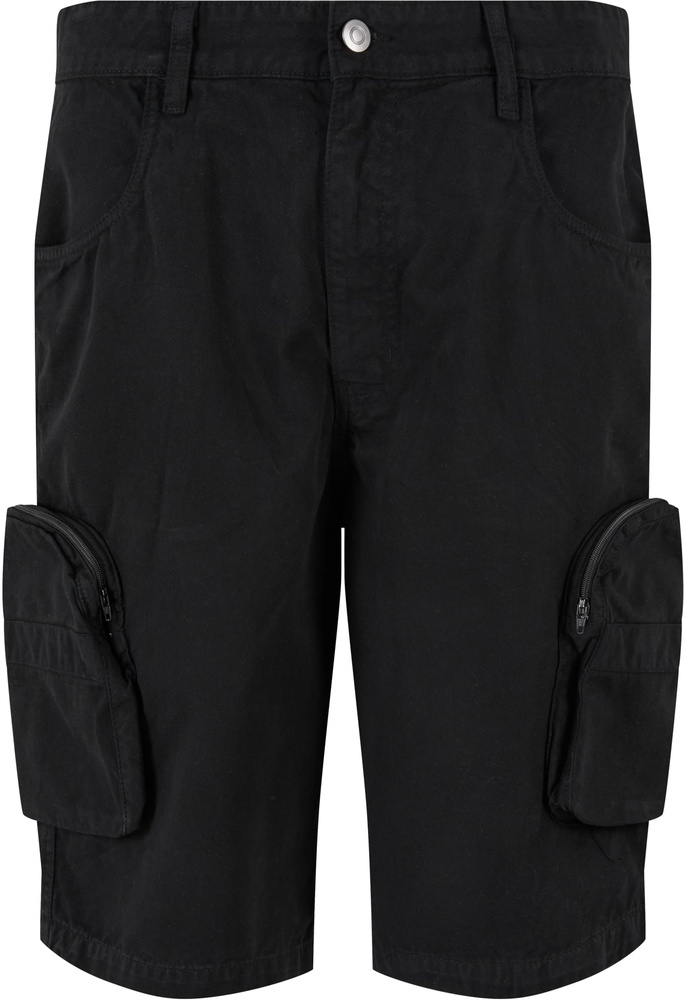 UrbanClassicsBaggyCargoShortsTB6703Black-28