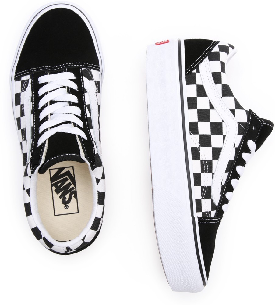 VansUnisexLifestyleClassicFTWSneakerUaOldSkoolPlatformCheckerboardBlkTrWht-35