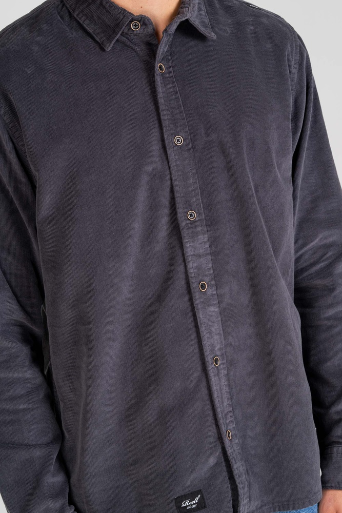ReellHemdShirtStrikeShirt1302-042-01-006DarkGrey-S