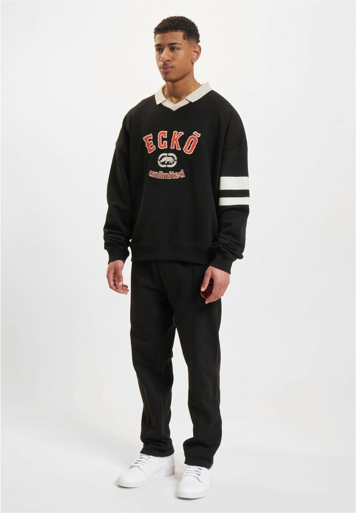 EckoUnltdVintagecollarPulloverECKOCN1111BlackSand-3XL
