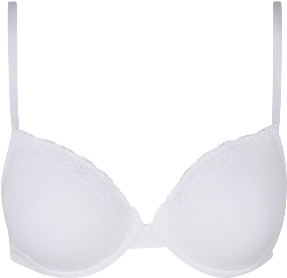 UrbanClassicsDamenBHmitBgelLadiesBasicCottonBraLace2-PackTB7653A