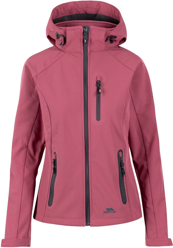 TrespassDamenJackeBelaIi-FemaleSoftshellJktTp75RoseTone-4XL