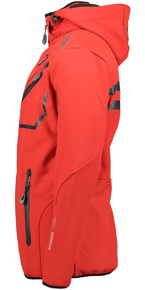 GeographicalNorwaySoftshelljackeRoyauteAssorAMen068RedBlack-XXL
