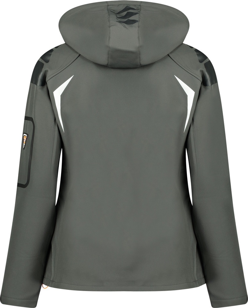 GeographicalNorwayDamenSoftshelljackeTislandeNew2Lady056DarkGreyOrange-XXL