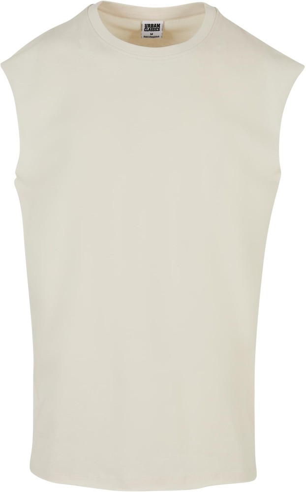 UrbanClassicsT-ShirtOpenEdgeSleevelessTeeWhitesand-3XL
