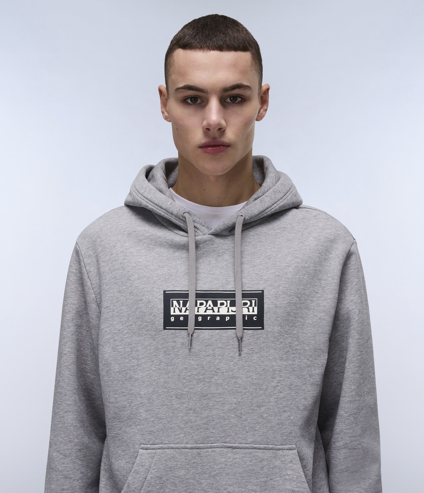NapapijriSweatshirtB-BoxLogoHNP0A4I19MediumGreyMelange-XS