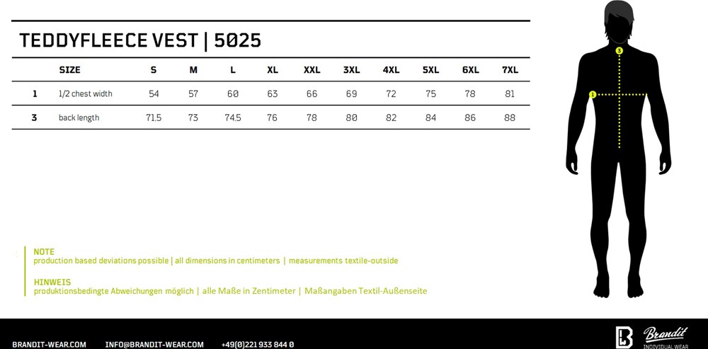 BranditMenWesteTeddyfleeceVestMenWoodland-S