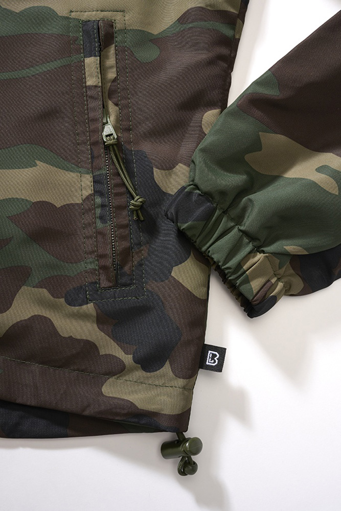 BranditWomenJackeLadiesSummerWindbrfrontzipWoodland-XS