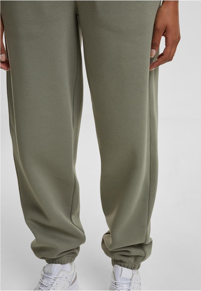 UrbanClassicsDamenLadiesFluffySweatpantsTB7107Paleolive-3XL