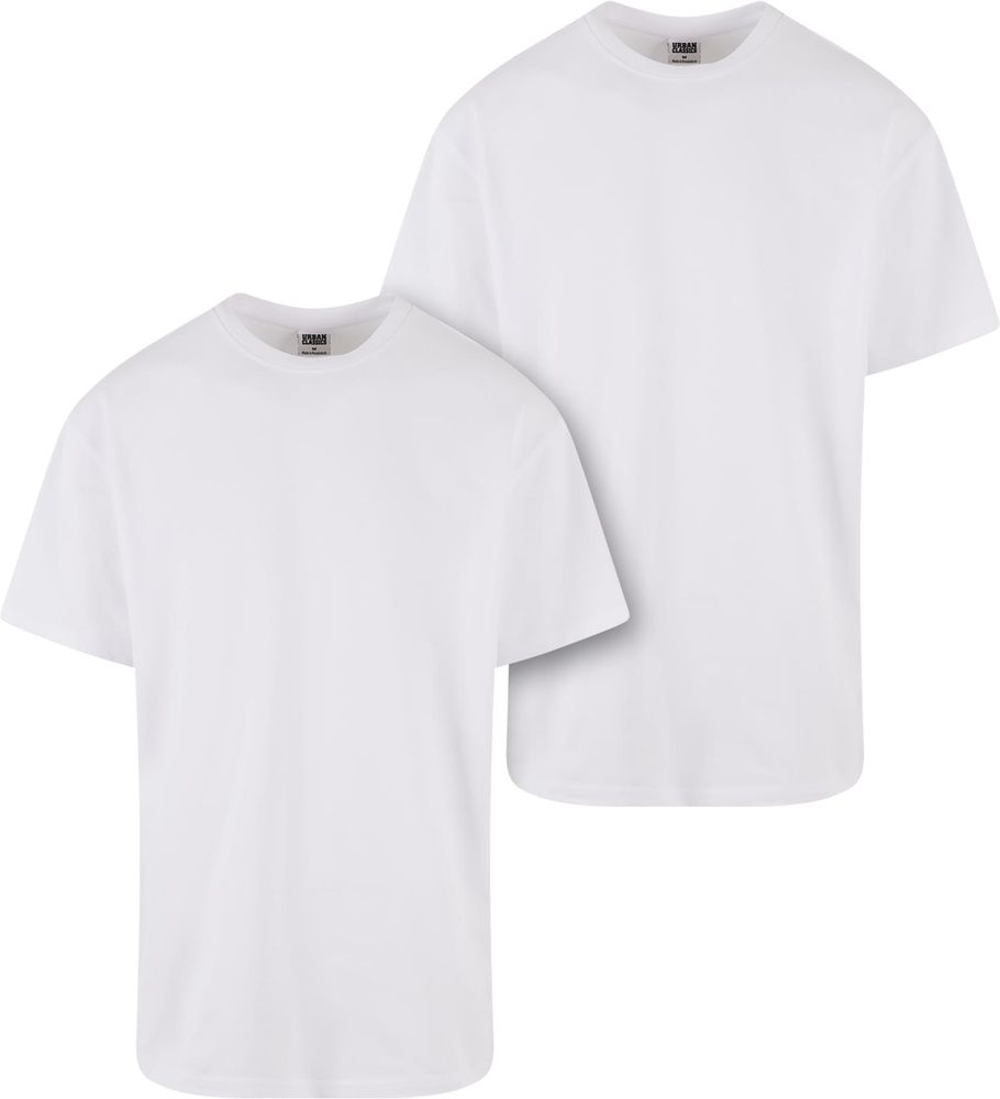 UrbanClassicsHeavyOversizedTee2-PackTB1778AWhite-3XL