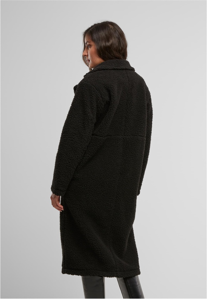 UrbanClassicsDamenMantelLadiesTeddyLongCoatTB7936
