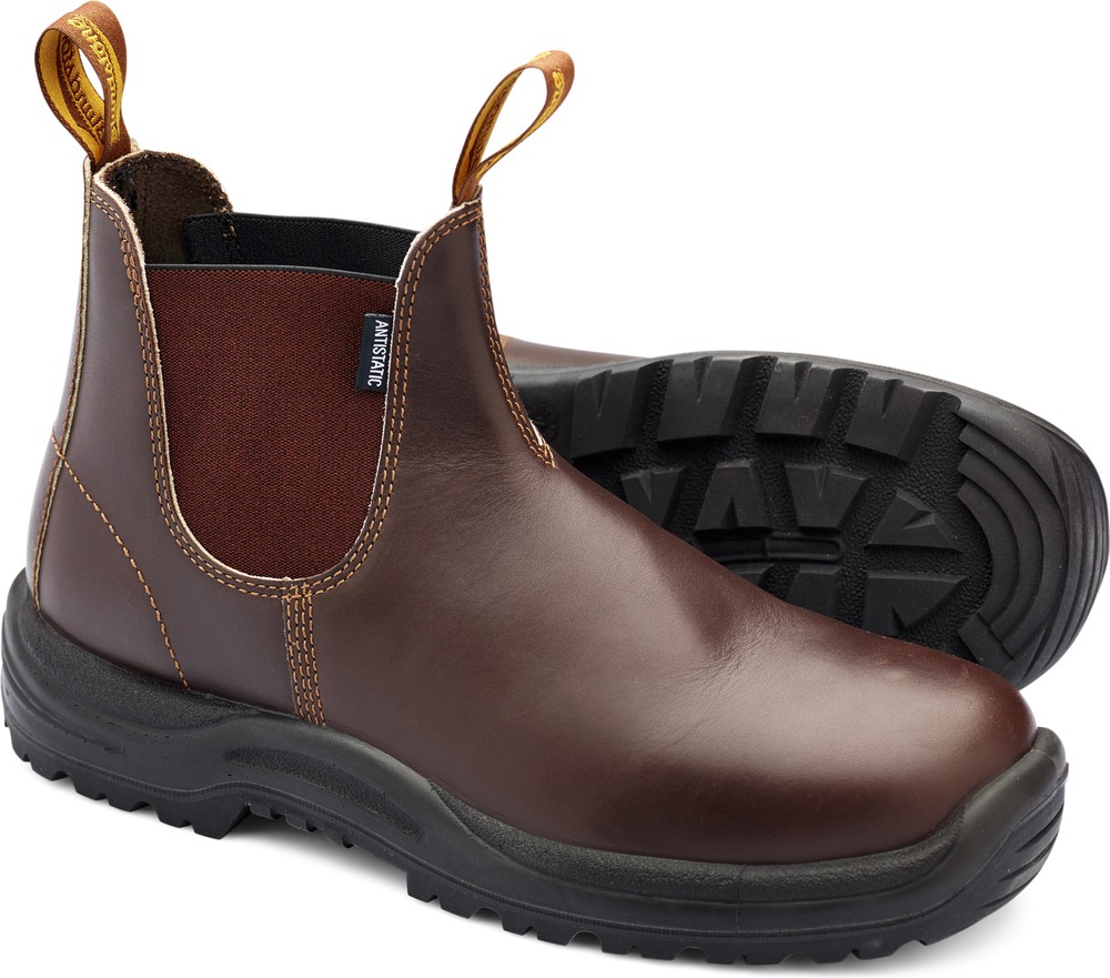 BlundstoneStiefelBoots122ChestnutBrownLeatherSafetySeries
