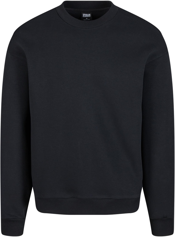 UrbanClassicsFluffyCrewneckTB6751Black-3XL