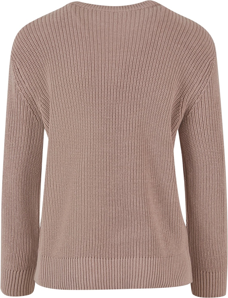 UrbanClassicsDamenLadiesRibKnitSweaterTB7116Duskrose-3XL