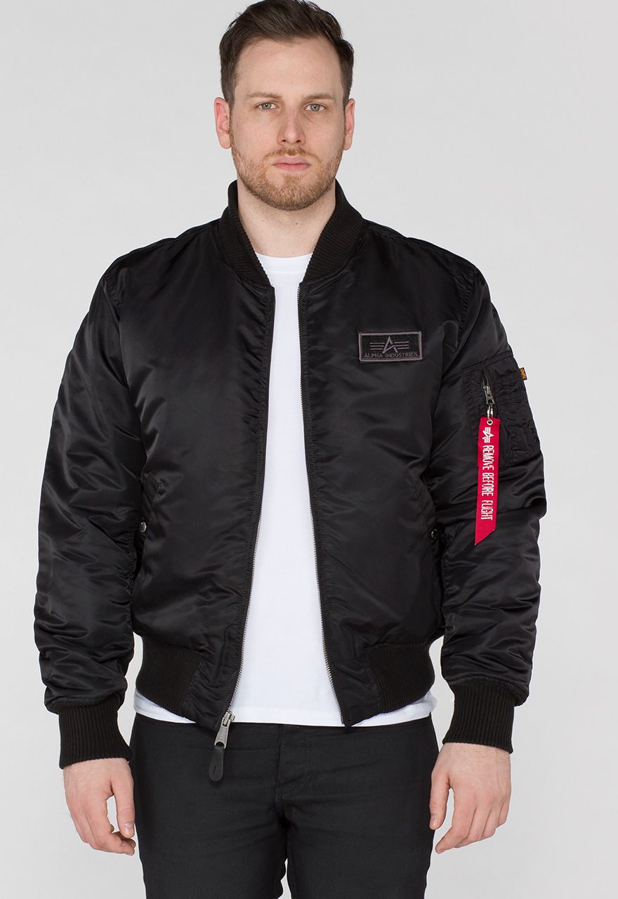 AlphaIndustriesMA-1D-TecJackenBlack-XXL