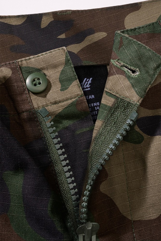 BranditKinderHoseKidsBDURipstopShortsWoodland-122128