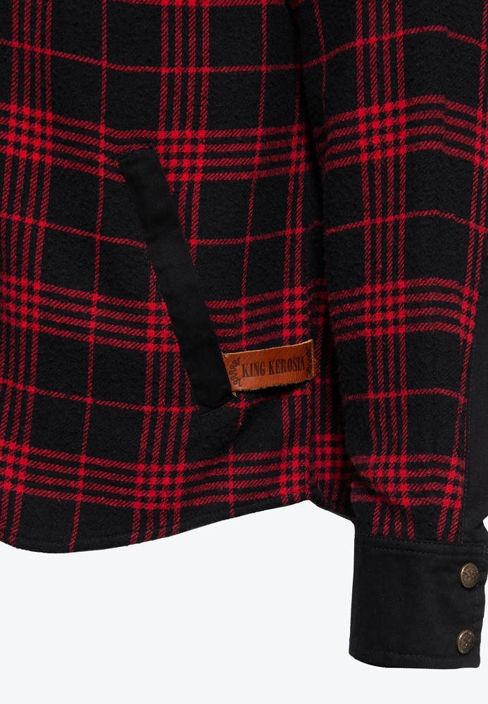 KingKerosinFunktionshemdKKI110020Rot