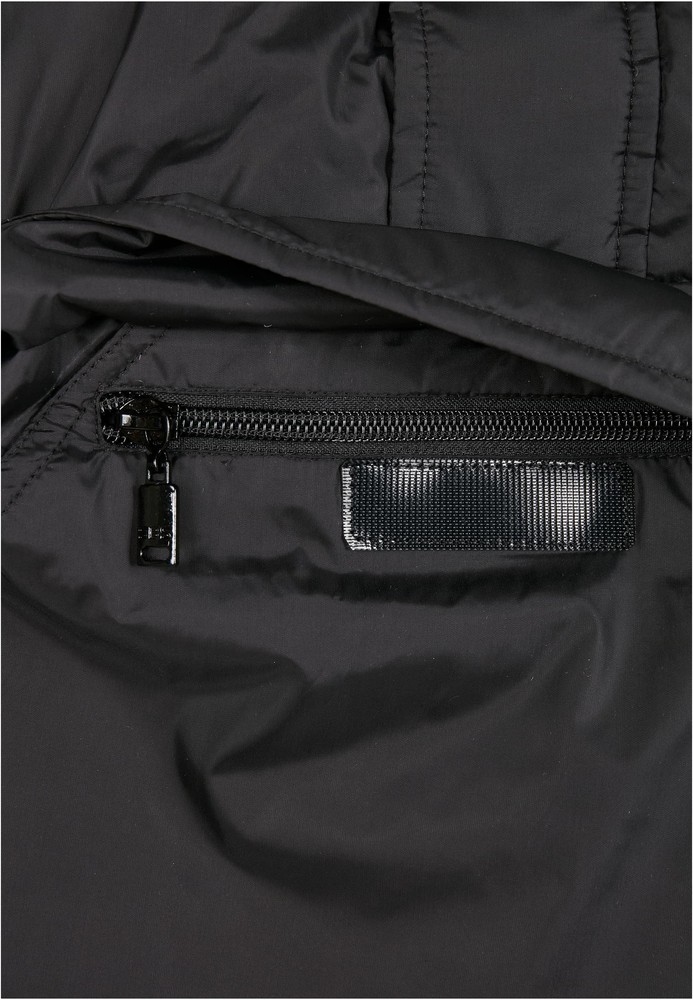 UrbanClassicsDamenJackeLadiesAOPMixedPullOverJacketBlackZebra-3XL