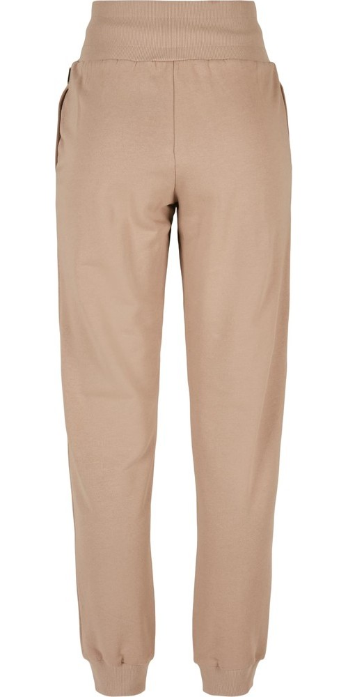 UrbanClassicsDamenLadiesOrganicHighWaistSweatPantsSofttaupe-3XL